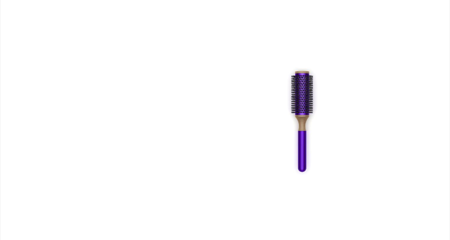 Brosse ronde 35mm conçue par Dyson Brosse ronde 35mm conçue par Dyson